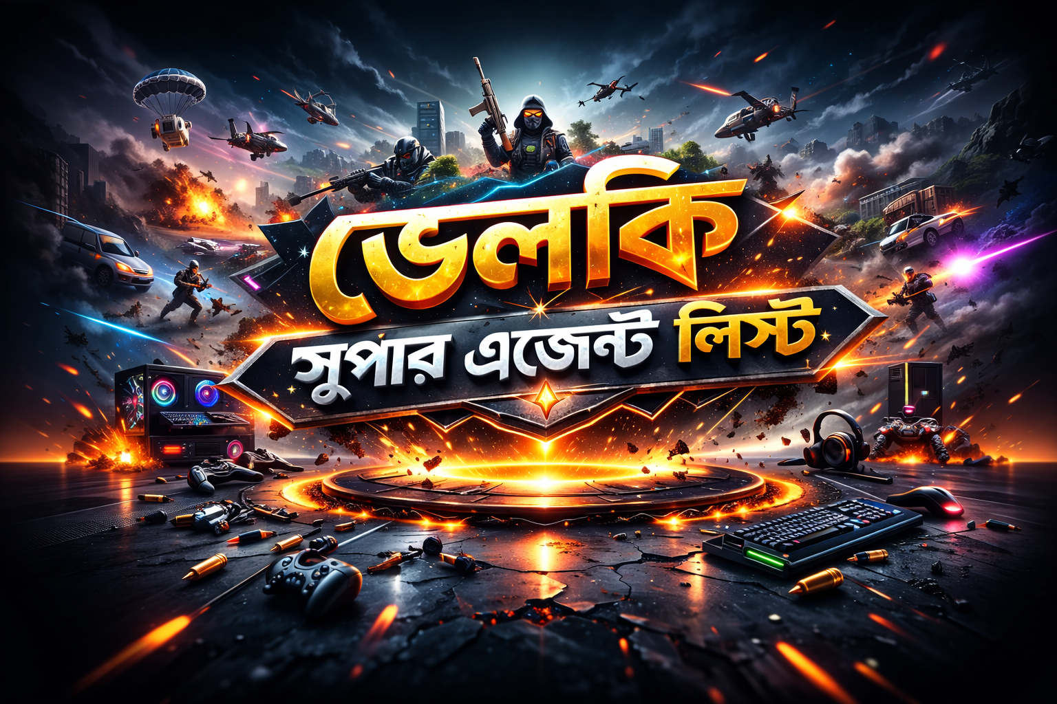 Velki super agent list | ভেলকি সুপার এজেন্ট লিস্ট